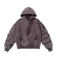 Men’s Vintage Wash Zip-Up Hoodie